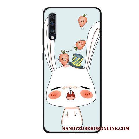 Custodia Samsung Galaxy A70 Cartone Animato Morbido Anti-caduta, Cover Samsung Galaxy A70 Protezione Di Personalità Macchiati