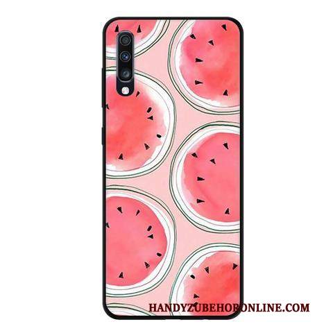 Custodia Samsung Galaxy A70 Cartone Animato Morbido Anti-caduta, Cover Samsung Galaxy A70 Protezione Di Personalità Macchiati