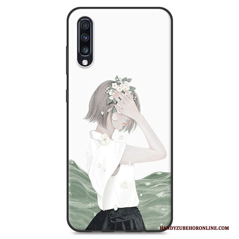 Custodia Samsung Galaxy A70 Colore Telefono Nuovo, Cover Samsung Galaxy A70 Silicone Blu Anti-caduta