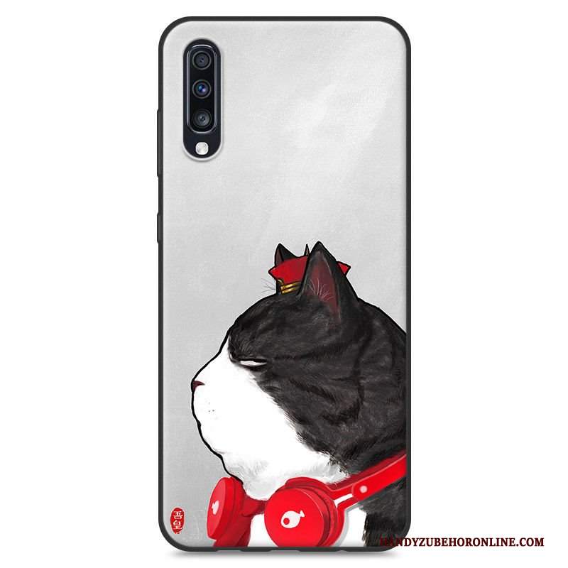 Custodia Samsung Galaxy A70 Creativo Di Personalità Giallo, Cover Samsung Galaxy A70 Morbido Tendenza