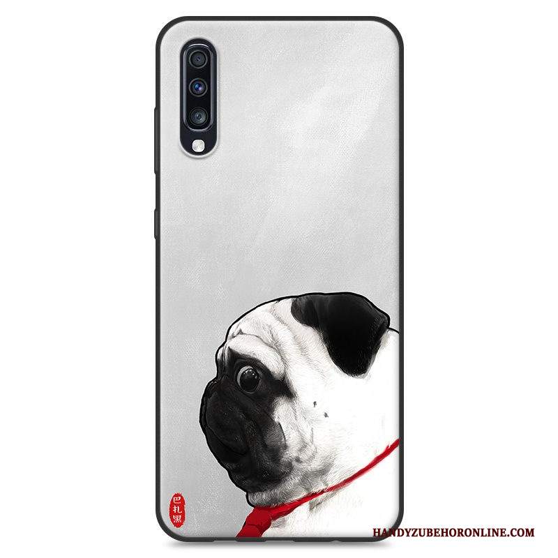 Custodia Samsung Galaxy A70 Creativo Di Personalità Giallo, Cover Samsung Galaxy A70 Morbido Tendenza