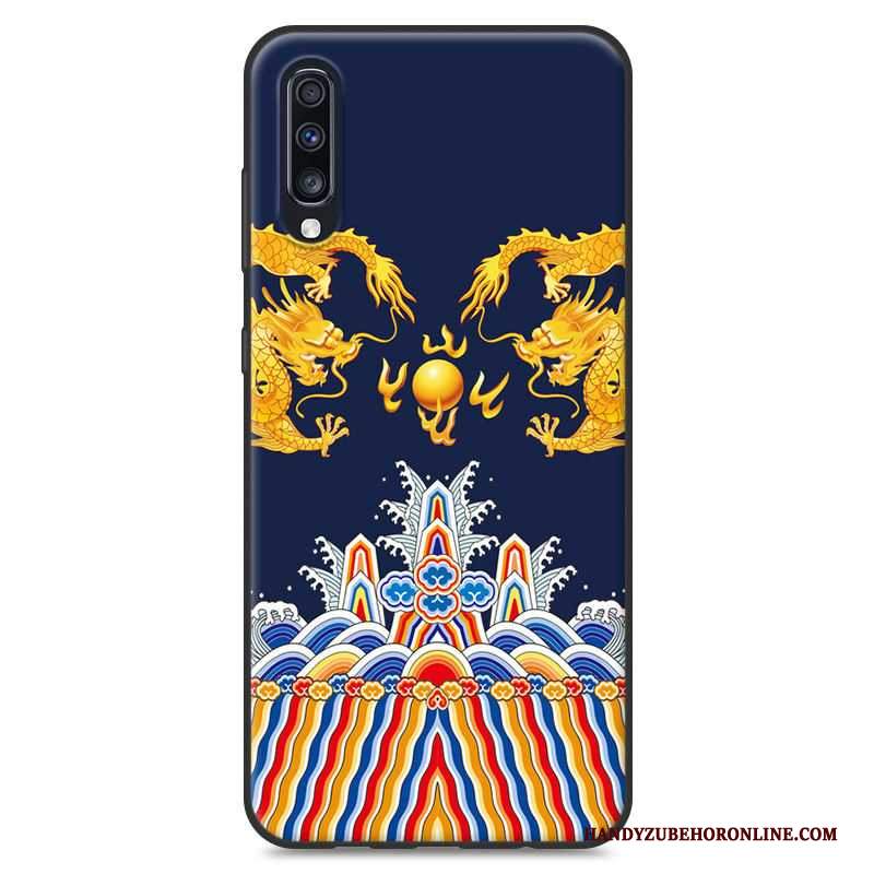 Custodia Samsung Galaxy A70 Creativo Di Personalità Giallo, Cover Samsung Galaxy A70 Morbido Tendenza