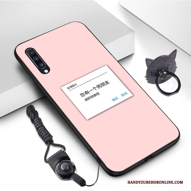 Custodia Samsung Galaxy A70 Creativo Vento Chiaro, Cover Samsung Galaxy A70 Protezione Giallotelefono