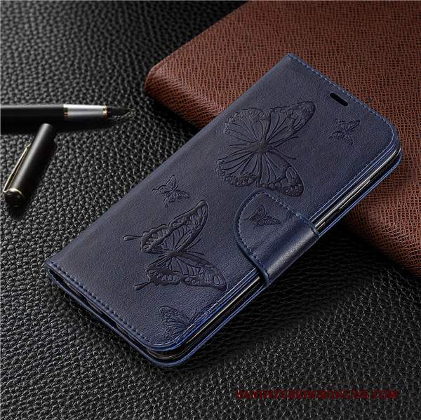 Custodia Samsung Galaxy A70 Pelle Grigiotelefono, Cover Samsung Galaxy A70 Folio Tutto Incluso Anti-caduta