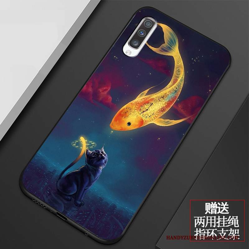 Custodia Samsung Galaxy A70 Protezione Telefono Semplici, Cover Samsung Galaxy A70 Moda Tutto Incluso Di Personalità