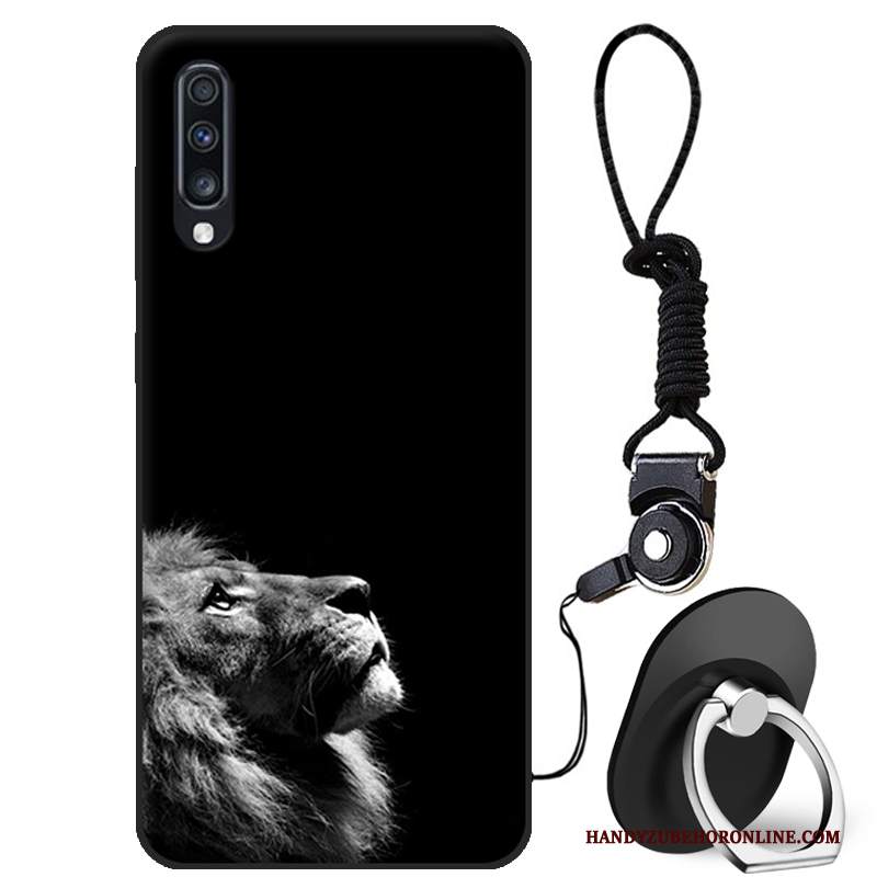 Custodia Samsung Galaxy A70 Silicone Marchio Di Tendenza Di Personalità, Cover Samsung Galaxy A70 Creativo Tutto Incluso Anti-caduta