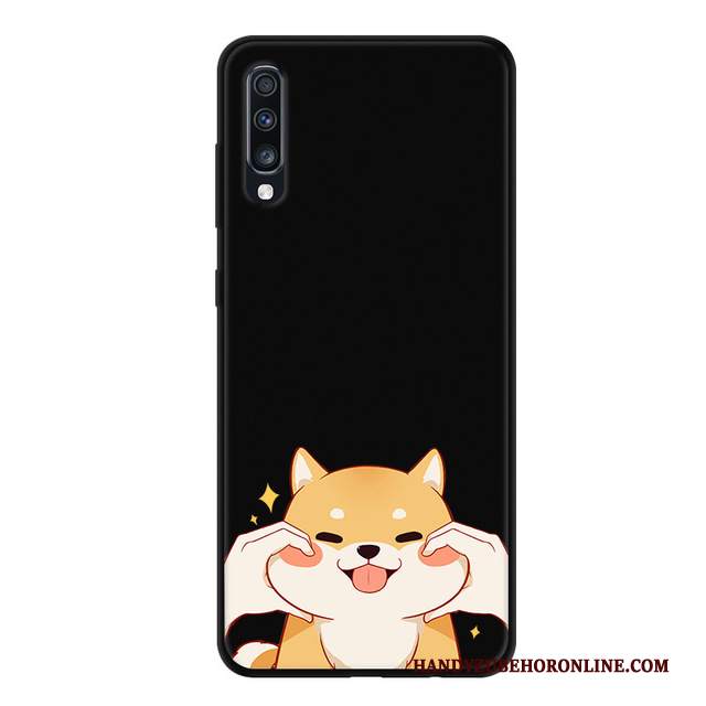 Custodia Samsung Galaxy A70 Silicone Morbidotelefono, Cover Samsung Galaxy A70 Protezione Anti-caduta Macchiati