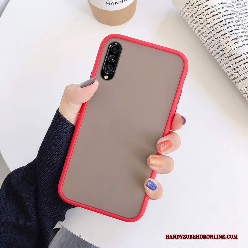 Custodia Samsung Galaxy A70s Creativo Macchiati Semplici, Cover Samsung Galaxy A70s Protezione Tutto Incluso Trasparente