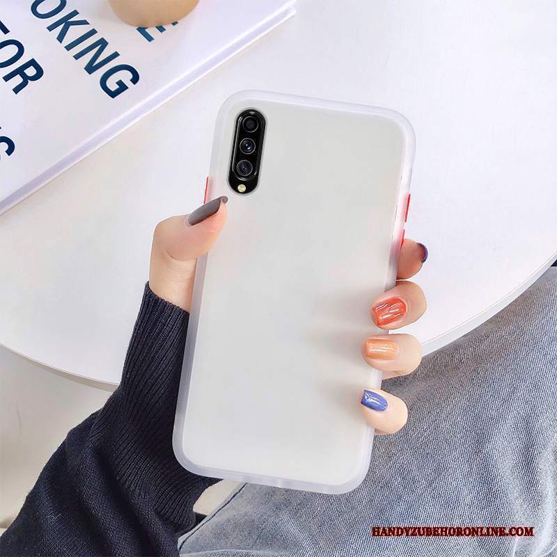 Custodia Samsung Galaxy A70s Creativo Macchiati Semplici, Cover Samsung Galaxy A70s Protezione Tutto Incluso Trasparente