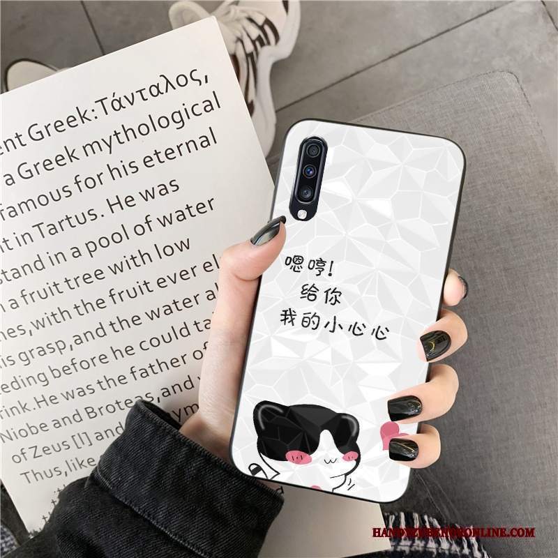 Custodia Samsung Galaxy A70s Creativo Rosatelefono, Cover Samsung Galaxy A70s Protezione Tendenza Forma Del Diamante