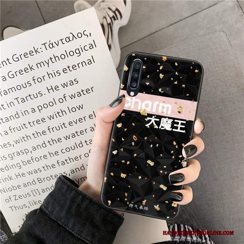 Custodia Samsung Galaxy A70s Creativo Rosatelefono, Cover Samsung Galaxy A70s Protezione Tendenza Forma Del Diamante