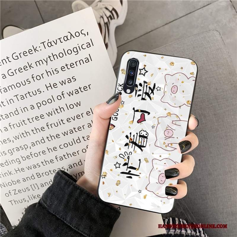 Custodia Samsung Galaxy A70s Creativo Rosatelefono, Cover Samsung Galaxy A70s Protezione Tendenza Forma Del Diamante