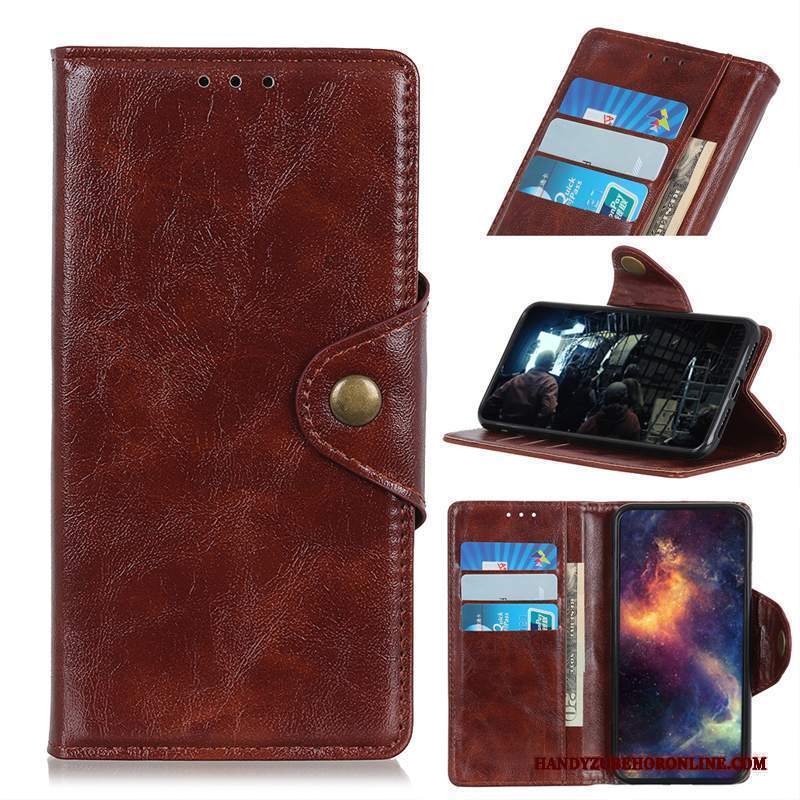 Custodia Samsung Galaxy A70s Folio Telefono Tempra, Cover Samsung Galaxy A70s Pelle Pellicola Protettiva Carta