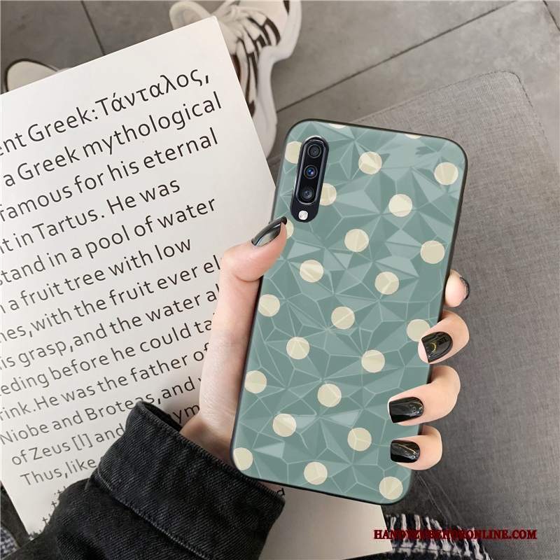 Custodia Samsung Galaxy A70s Ornamenti Appesitelefono, Cover Samsung Galaxy A70s Forma Del Diamante Modello