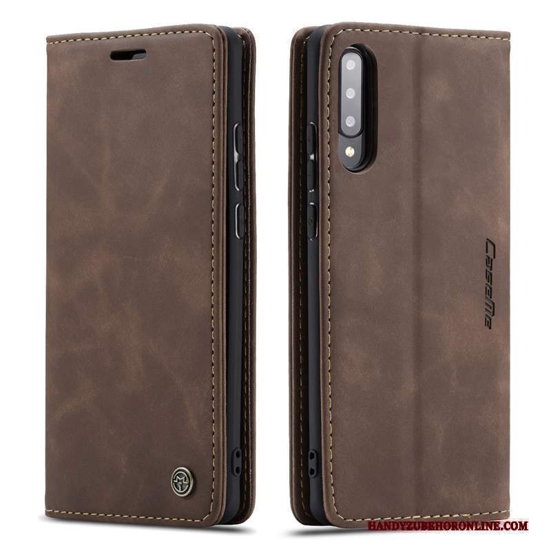 Custodia Samsung Galaxy A70s Pelle Piegare Tempra, Cover Samsung Galaxy A70s Folio Telefono Affari