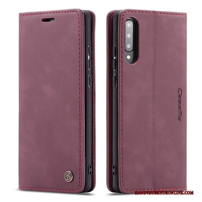 Custodia Samsung Galaxy A70s Pelle Piegare Tempra, Cover Samsung Galaxy A70s Folio Telefono Affari