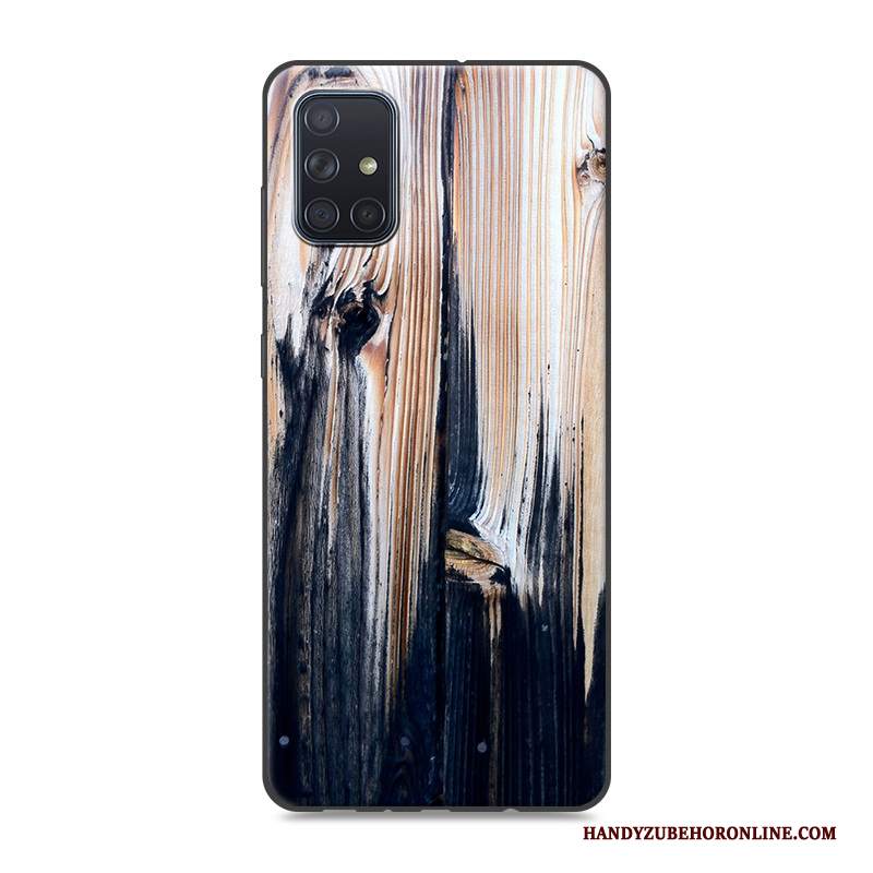 Custodia Samsung Galaxy A71 Colore Modello Grigio, Cover Samsung Galaxy A71 Silicone Grandetelefono