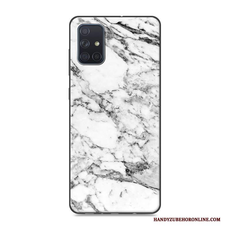 Custodia Samsung Galaxy A71 Colore Modello Grigio, Cover Samsung Galaxy A71 Silicone Grandetelefono