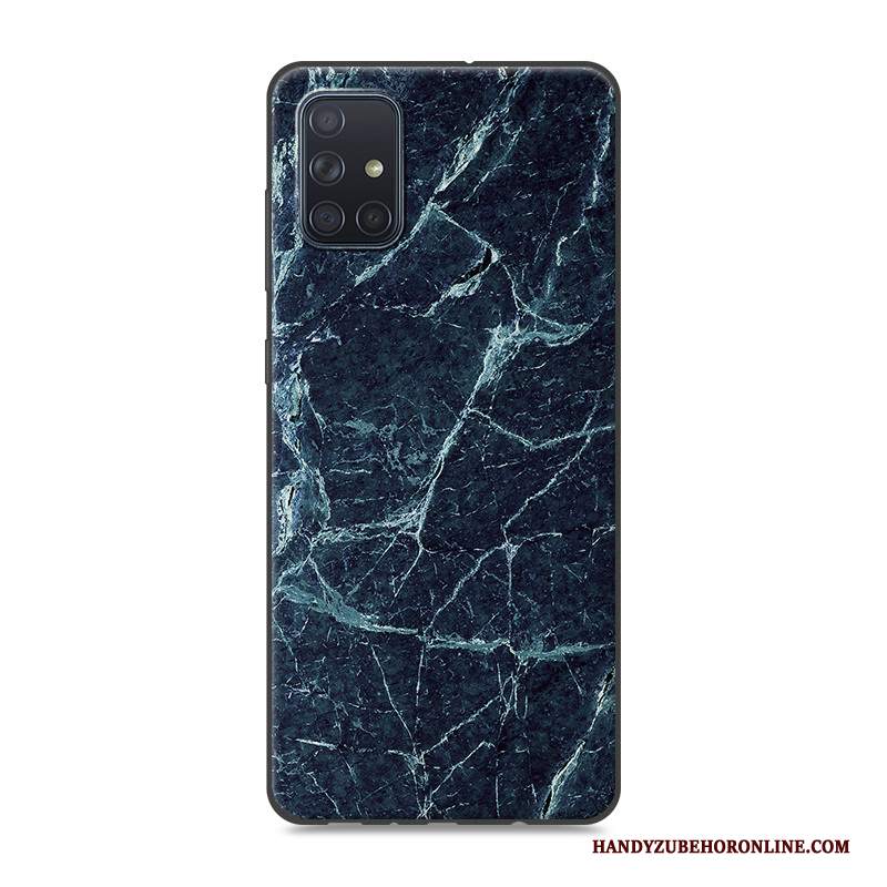 Custodia Samsung Galaxy A71 Colore Modello Grigio, Cover Samsung Galaxy A71 Silicone Grandetelefono