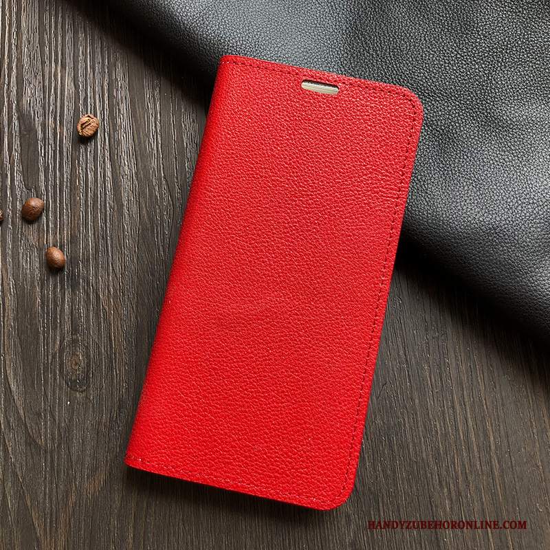 Custodia Samsung Galaxy A71 Pelle Modellotelefono, Cover Samsung Galaxy A71 Folio Rosso Supporto