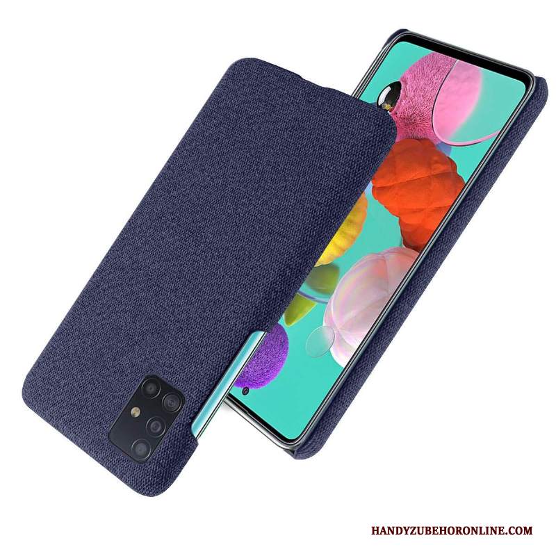 Custodia Samsung Galaxy A71 Protezione Anti-caduta Marchio Di Tendenza, Cover Samsung Galaxy A71 Personalizzatelefono