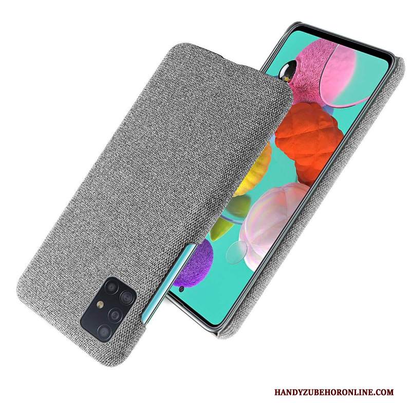 Custodia Samsung Galaxy A71 Protezione Anti-caduta Marchio Di Tendenza, Cover Samsung Galaxy A71 Personalizzatelefono