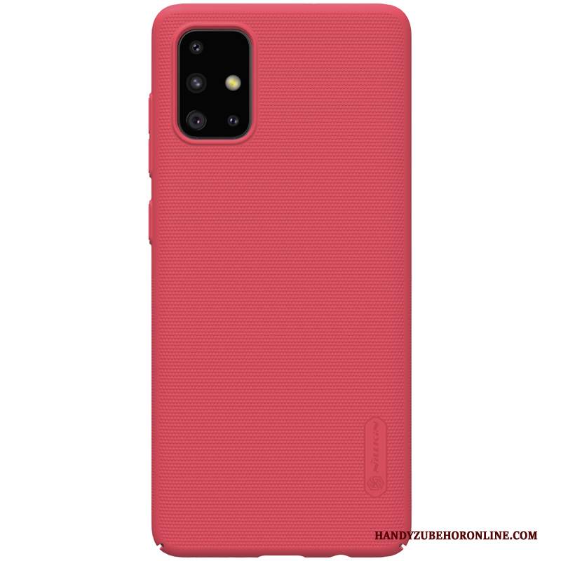 Custodia Samsung Galaxy A71 Protezione Leggere Macchiati, Cover Samsung Galaxy A71 Telefono Nero