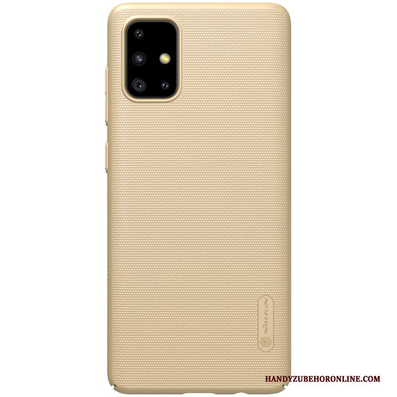 Custodia Samsung Galaxy A71 Protezione Leggere Macchiati, Cover Samsung Galaxy A71 Telefono Nero