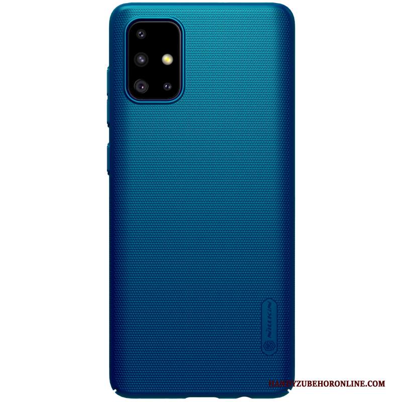 Custodia Samsung Galaxy A71 Protezione Leggere Macchiati, Cover Samsung Galaxy A71 Telefono Nero