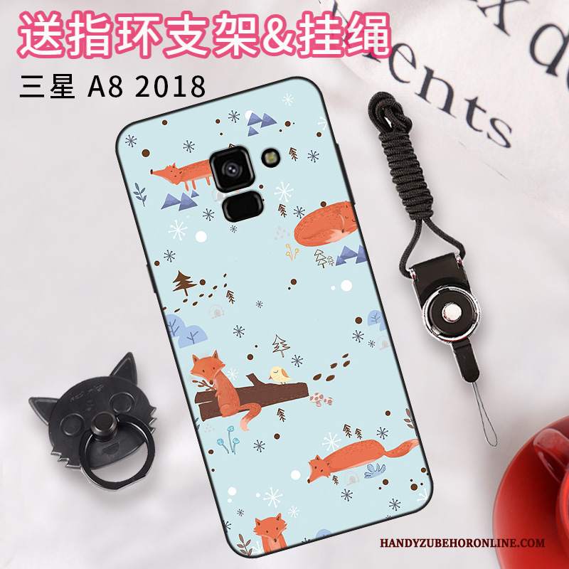 Custodia Samsung Galaxy A8 2018 Colore Tendenzatelefono, Cover Samsung Galaxy A8 2018 Protezione Semplici Anti-caduta