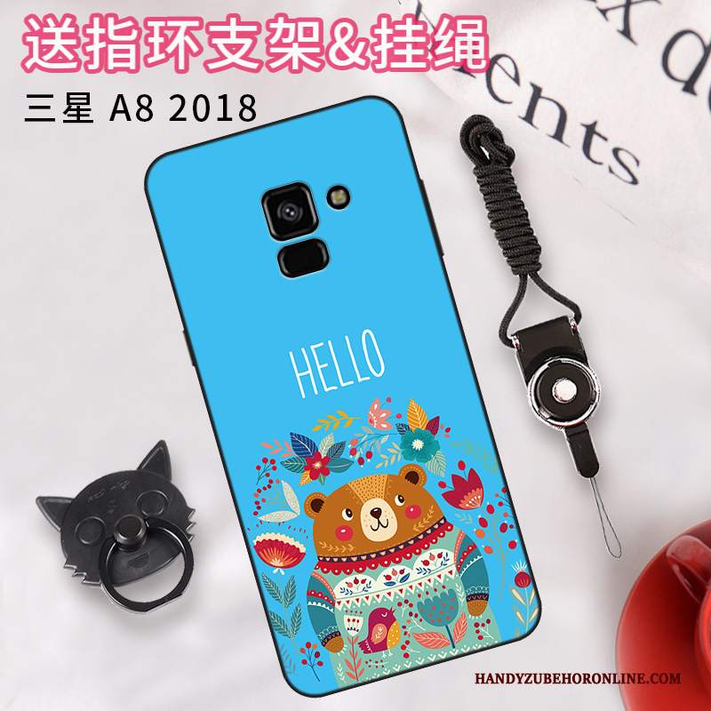 Custodia Samsung Galaxy A8 2018 Colore Tendenzatelefono, Cover Samsung Galaxy A8 2018 Protezione Semplici Anti-caduta