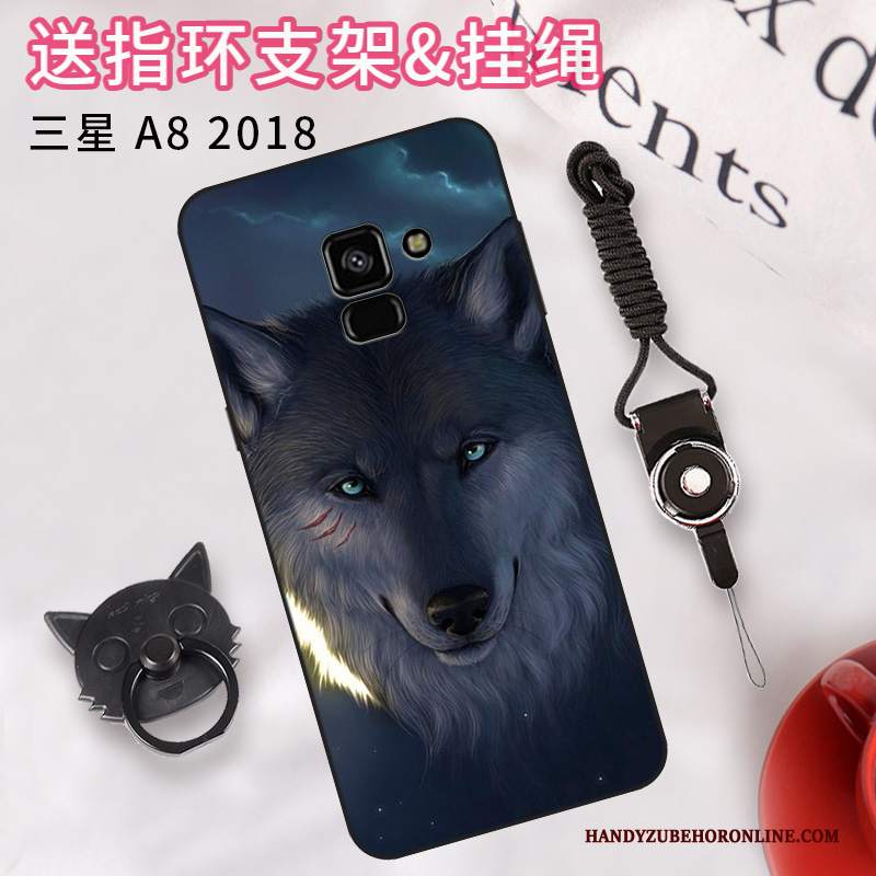 Custodia Samsung Galaxy A8 2018 Colore Tendenzatelefono, Cover Samsung Galaxy A8 2018 Protezione Semplici Anti-caduta