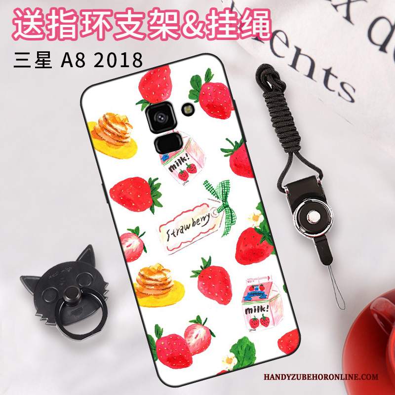 Custodia Samsung Galaxy A8 2018 Colore Tendenzatelefono, Cover Samsung Galaxy A8 2018 Protezione Semplici Anti-caduta