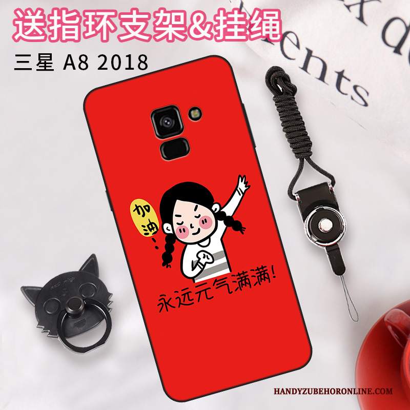 Custodia Samsung Galaxy A8 2018 Colore Tendenzatelefono, Cover Samsung Galaxy A8 2018 Protezione Semplici Anti-caduta