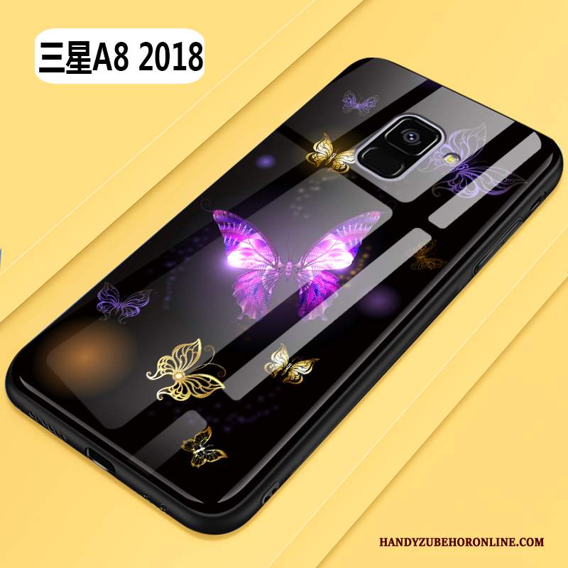 Custodia Samsung Galaxy A8 2018 Creativo Ventotelefono, Cover Samsung Galaxy A8 2018 Moda Tutto Incluso Di Personalità