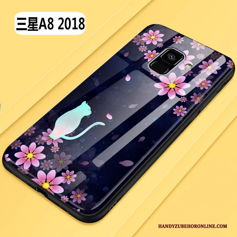 Custodia Samsung Galaxy A8 2018 Creativo Ventotelefono, Cover Samsung Galaxy A8 2018 Moda Tutto Incluso Di Personalità