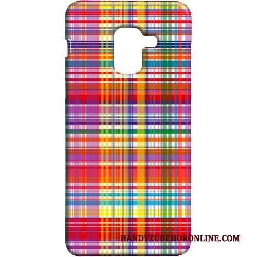 Custodia Samsung Galaxy A8 2018 Protezione Macchiati Modello, Cover Samsung Galaxy A8 2018 Strisciatelefono