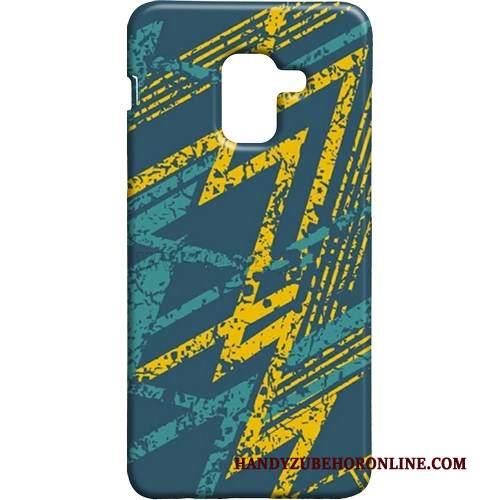 Custodia Samsung Galaxy A8 2018 Protezione Macchiati Modello, Cover Samsung Galaxy A8 2018 Strisciatelefono