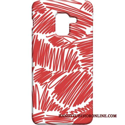 Custodia Samsung Galaxy A8 2018 Protezione Macchiati Modello, Cover Samsung Galaxy A8 2018 Strisciatelefono