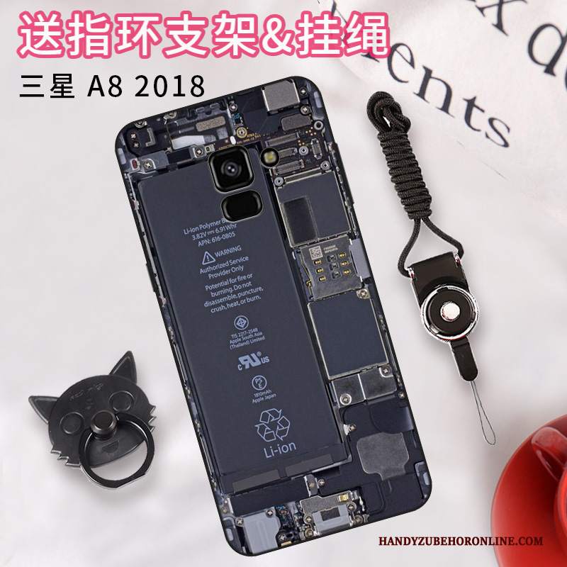 Custodia Samsung Galaxy A8 2018 Protezione Telefono Anti-caduta, Cover Samsung Galaxy A8 2018 Tendenza Semplici