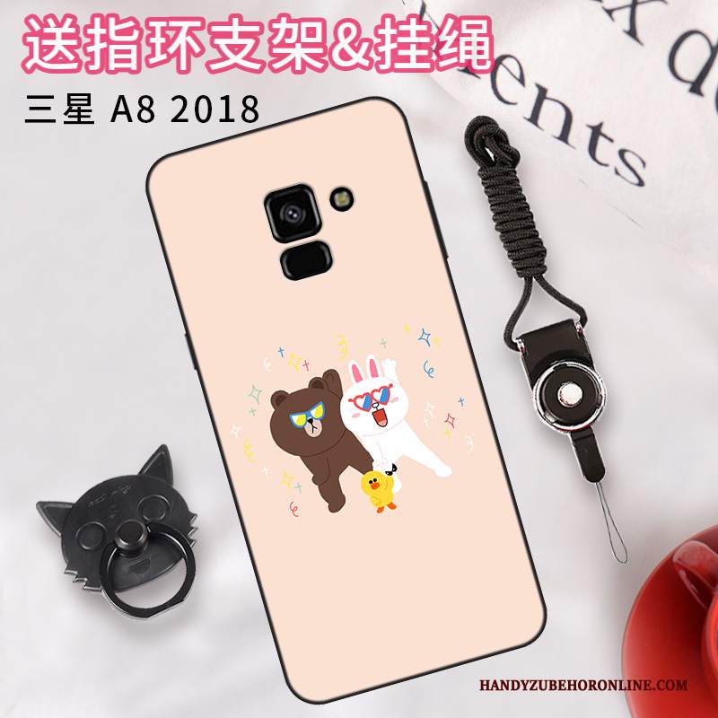 Custodia Samsung Galaxy A8 2018 Protezione Telefono Anti-caduta, Cover Samsung Galaxy A8 2018 Tendenza Semplici