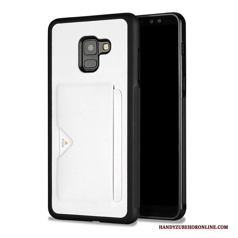 Custodia Samsung Galaxy A8 2018 Rossotelefono, Cover Samsung Galaxy A8 2018 Carta