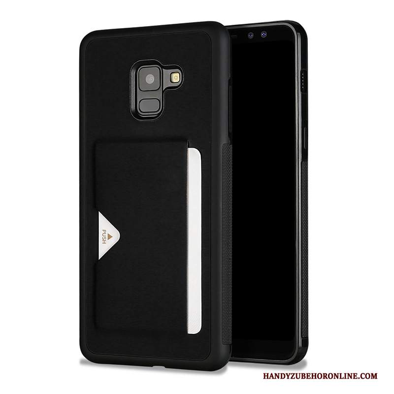 Custodia Samsung Galaxy A8 2018 Rossotelefono, Cover Samsung Galaxy A8 2018 Carta