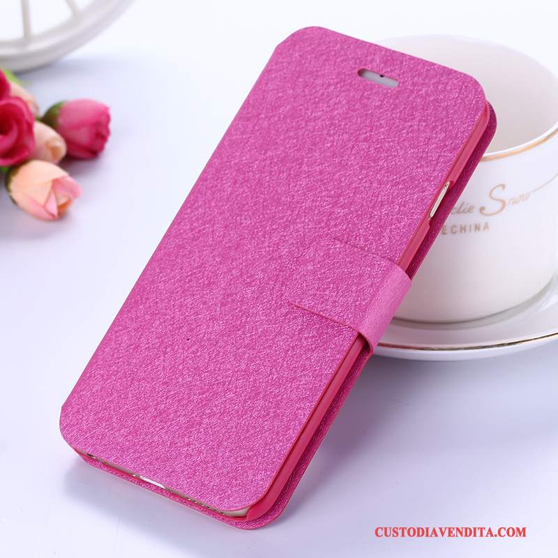 Custodia Samsung Galaxy A8 Folio Telefono Blu Chiaro, Cover Samsung Galaxy A8 Pelle Anti-caduta Nuovo