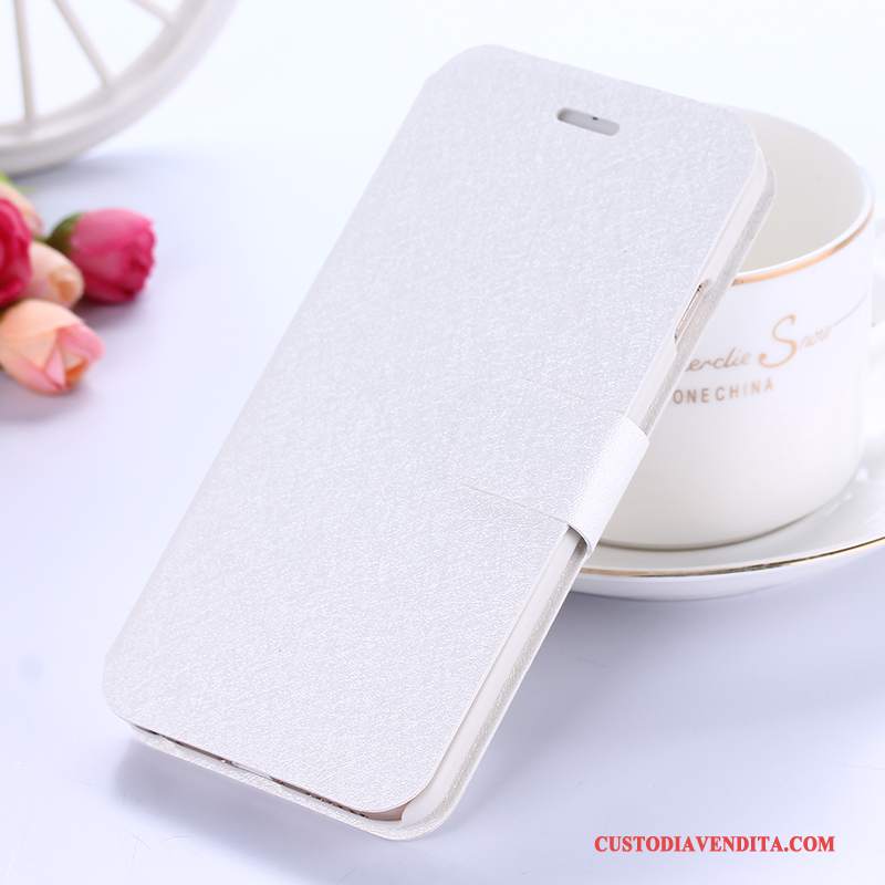 Custodia Samsung Galaxy A8 Folio Telefono Blu Chiaro, Cover Samsung Galaxy A8 Pelle Anti-caduta Nuovo