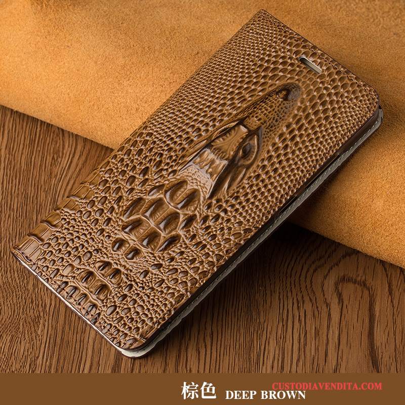 Custodia Samsung Galaxy A8 Pelle Rossotelefono, Cover Samsung Galaxy A8 Folio High End Di Personalità