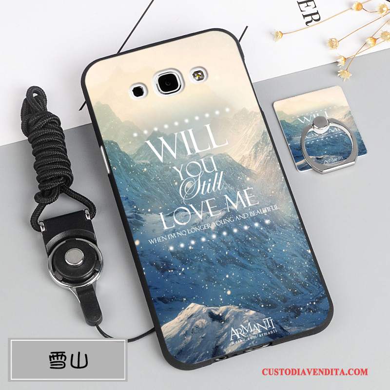 Custodia Samsung Galaxy A8 Protezione Anti-caduta Tendenza, Cover Samsung Galaxy A8 Colore Morbidotelefono