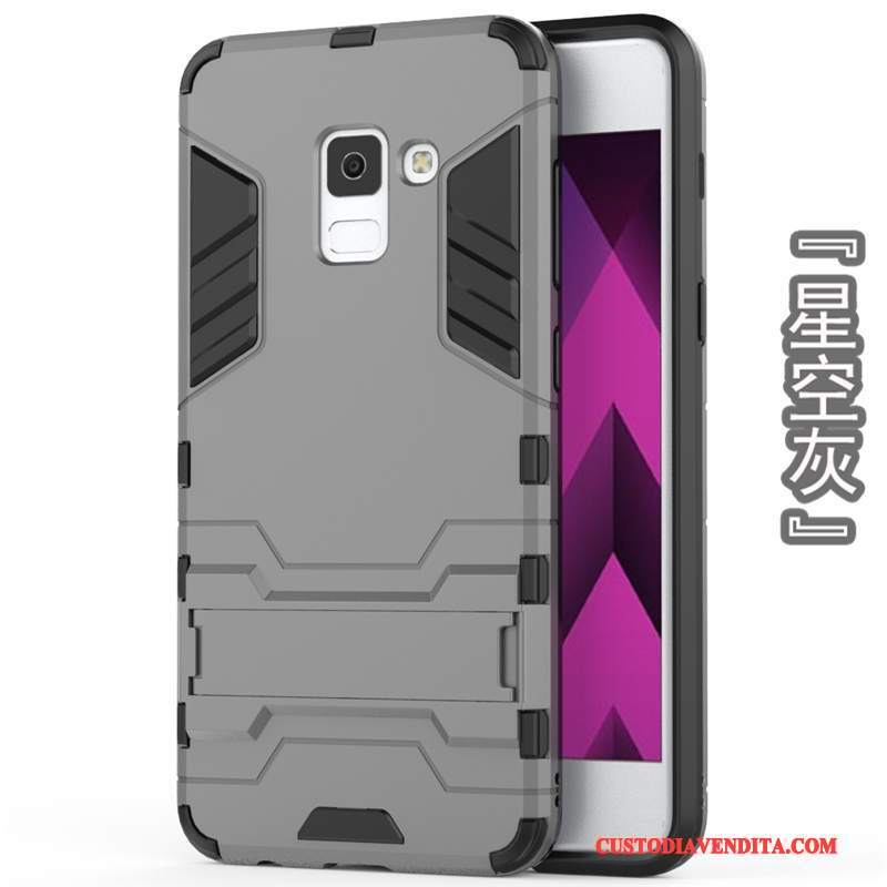 Custodia Samsung Galaxy A8+ Protezione Anti-caduta Tutto Incluso, Cover Samsung Galaxy A8+ Orotelefono