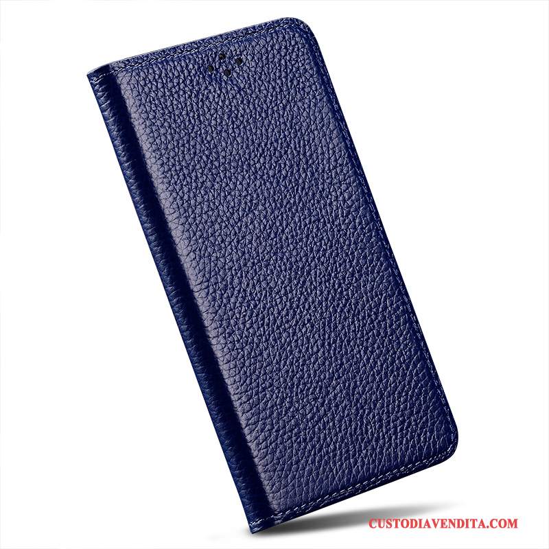 Custodia Samsung Galaxy A8 Protezione Blu Anti-caduta, Cover Samsung Galaxy A8 Folio Telefono Semplici