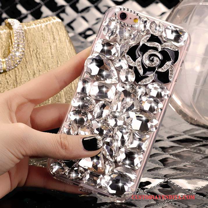 Custodia Samsung Galaxy A8 Protezione Di Personalità Bello, Cover Samsung Galaxy A8 Strass Anti-caduta Sottile